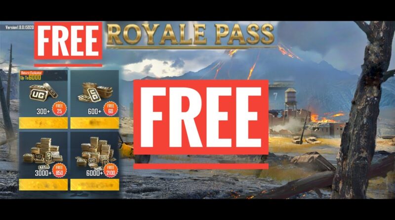 Free Royal Pass Just2help